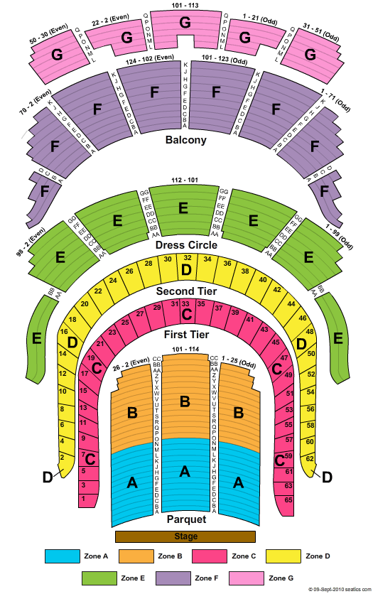isaac stern auditorium seating chart