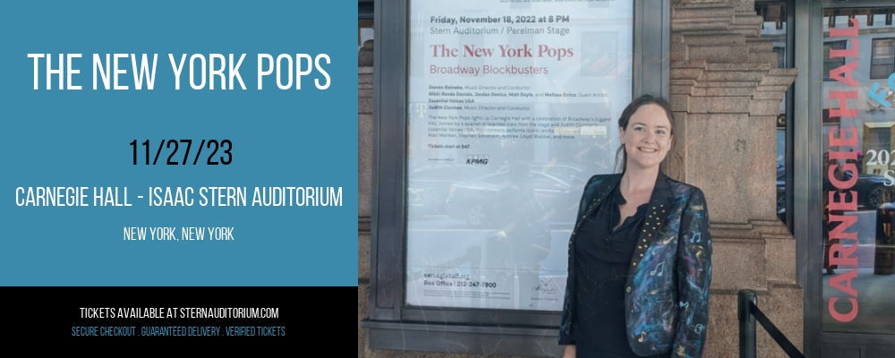 The New York Pops at Carnegie Hall - Isaac Stern Auditorium
