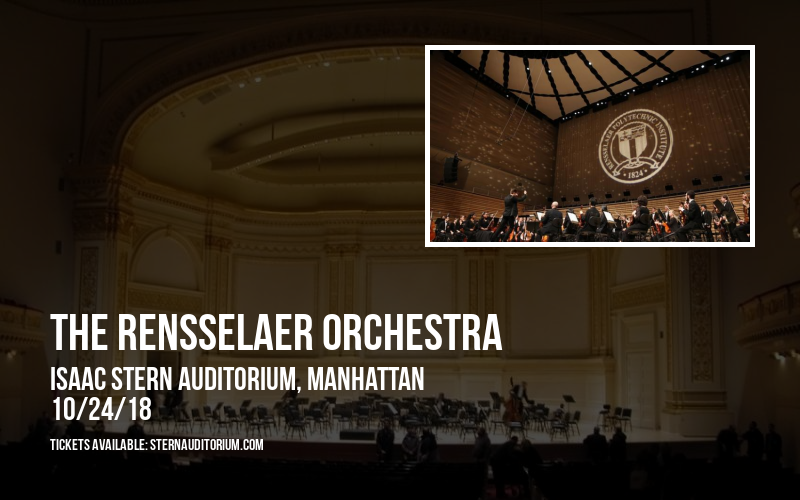 The Rensselaer Orchestra at Isaac Stern Auditorium