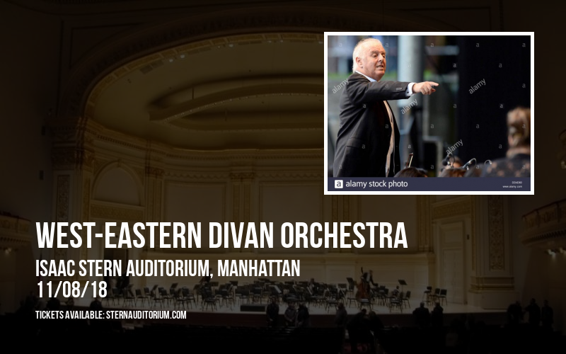 West-Eastern Divan Orchestra at Isaac Stern Auditorium