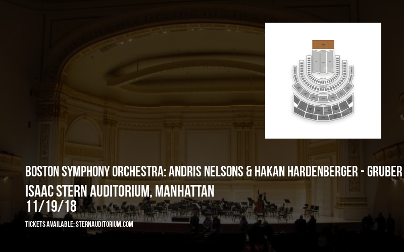 Boston Symphony Orchestra: Andris Nelsons & Hakan Hardenberger - Gruber & Mahler at Isaac Stern Auditorium