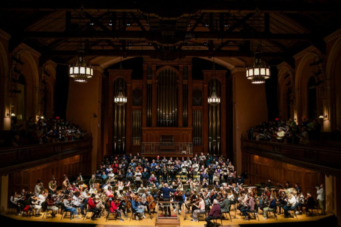 Oberlin Orchestra and Conservatory Choral Ensembles at Isaac Stern Auditorium