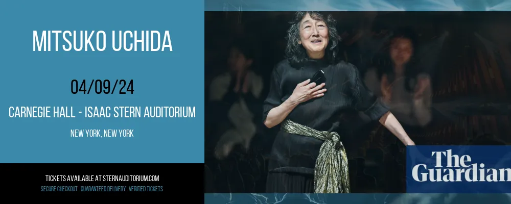 Mitsuko Uchida at Carnegie Hall - Isaac Stern Auditorium